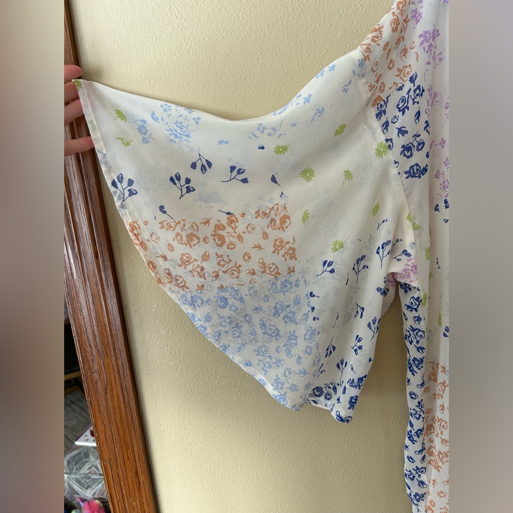 Wild Fable | Floral Print Kimono - Picture 5 of 7